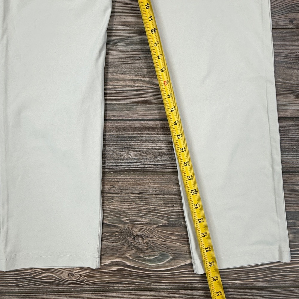 Collars & Co Mens Size 36x30 Apex Tech Pant Ivory 4-Way Stretch Tailored Fit NWT - Picture 3 of 9